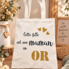 Tote bag personnalisé - Cette fille en Or