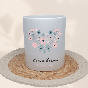 Bougie en céramique Mamie d'amour