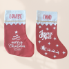 Chaussette de noël personnalisée