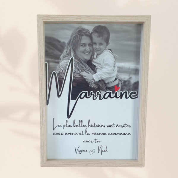 cadre marraine Cadre personnalisé pour marraine