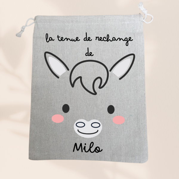 Pochon personnalisé pour enfant