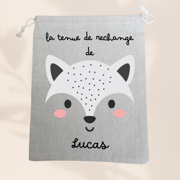 Pochon personnalisé pour enfant