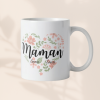 Mug personnalisé MAMAN flowers