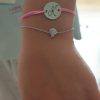 20240920_185205 Bracelet personnalisé médaille argentée à graver avec cordon