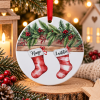 Décoration de Noël personnalisée - Chaussettes de famille