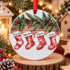 Décoration de Noël personnalisée - Chaussettes de famille