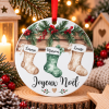 Décoration de Noël personnalisée - Chaussettes de famille
