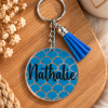 Porte clés personnalisé - Motif & Prénom