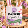 Pot à crayon personnalisé - Prénom & message