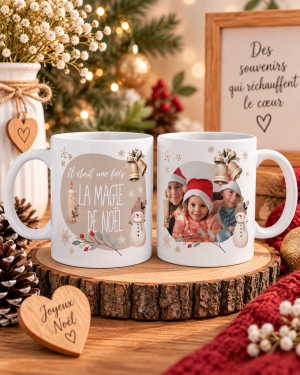 2024/11/1000039908.png Mug de Noël personnalisé avec photo - La magie de Noël