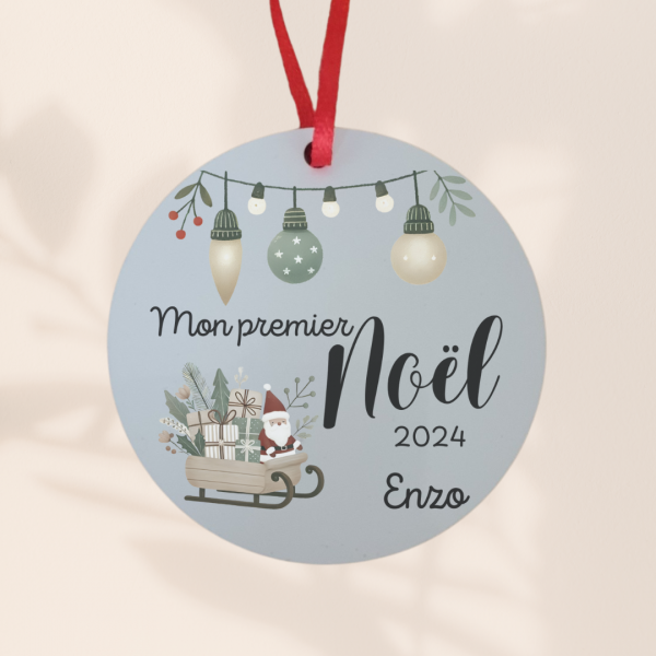boule mon premier noel 1 Ornement mon premier noël