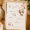 Cadre de naissance personnalisé