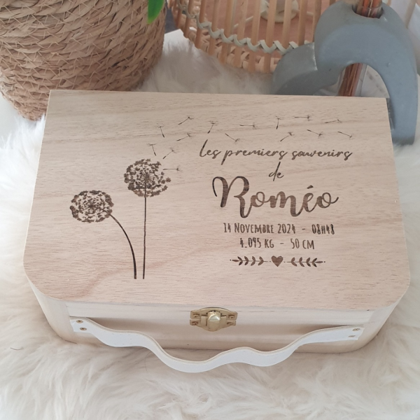 Boîte à souvenirs de naissance