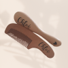 Duo brosse et peigne en bois bébé