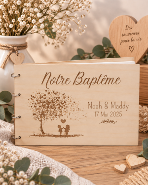 2025/04/1000039884.png Livre d'or Baptême personnalisé en bois