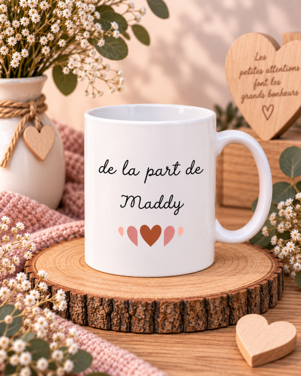 Mug personnalisé - Merci