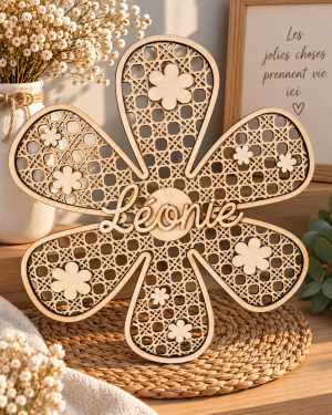 2025/06/1000039925.png Fleur décorative en bois personnalisée avec prénom