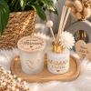 Coffret parfumé personnalisé - Bougie & diffuseur
