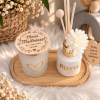 Coffret parfumé personnalisé - Bougie & diffuseur