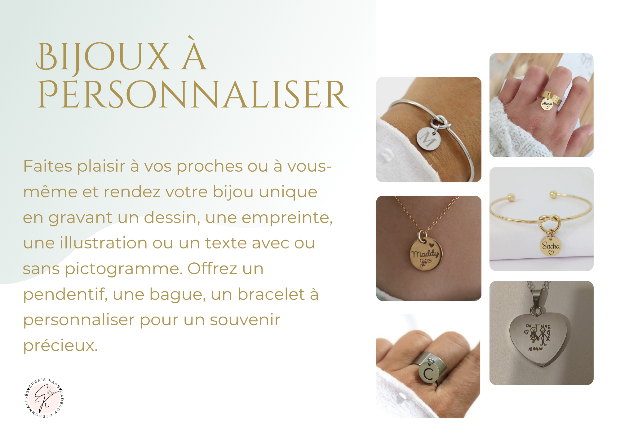 bijoux a personnaliser