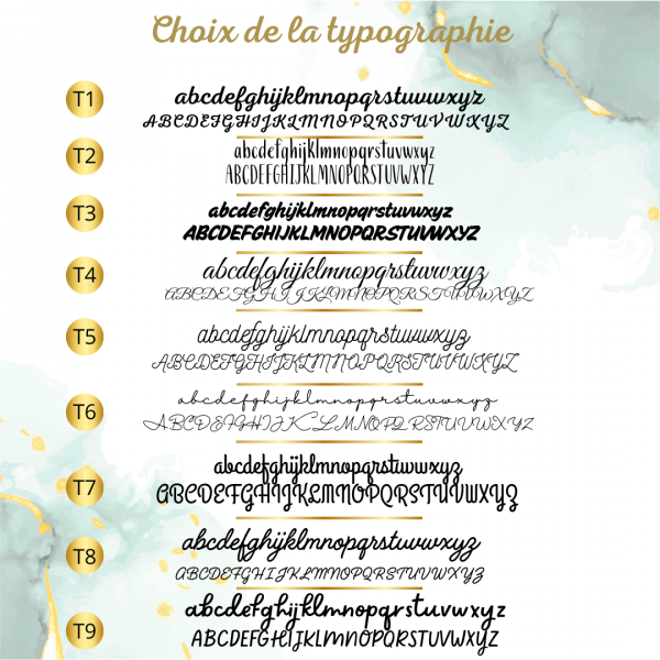 Bracelet jonc ouvert avec médaille gravée