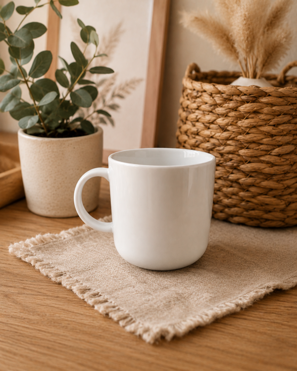 Mini mug enfant en polymère personnalisé