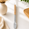 Pince à barbecue personnalisée - Bois & acier inoxydable