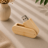Clé USB en bambou personnalisée