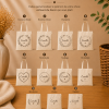 Tote bag personnalisé - Photo, prénom, texte ou logo