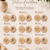 Décapsuleur aimanté en bois personnalisé