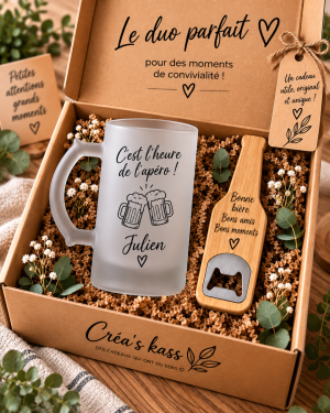 box pause fraicheur Box Pause Fraîcheur - coffret apéro personnalisé