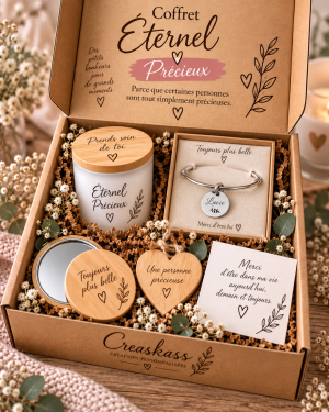 Coffret Eternel Précieux - cadeau personnalisé