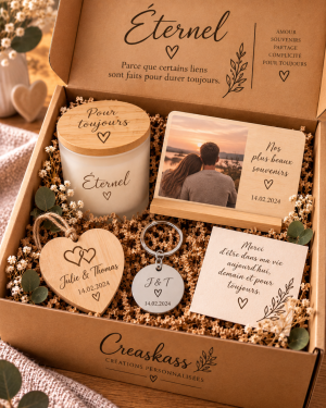 Coffret éternel personnalisé - Souvenir
