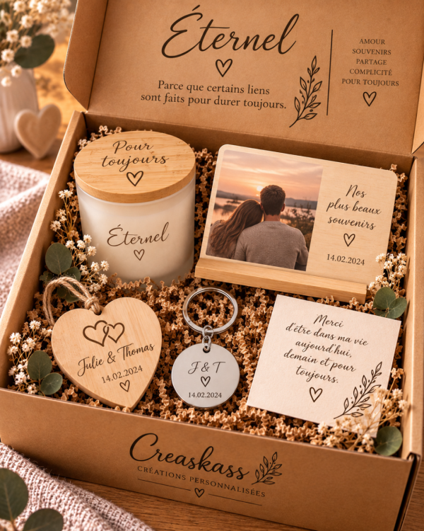 Coffret éternel personnalisé - Souvenir