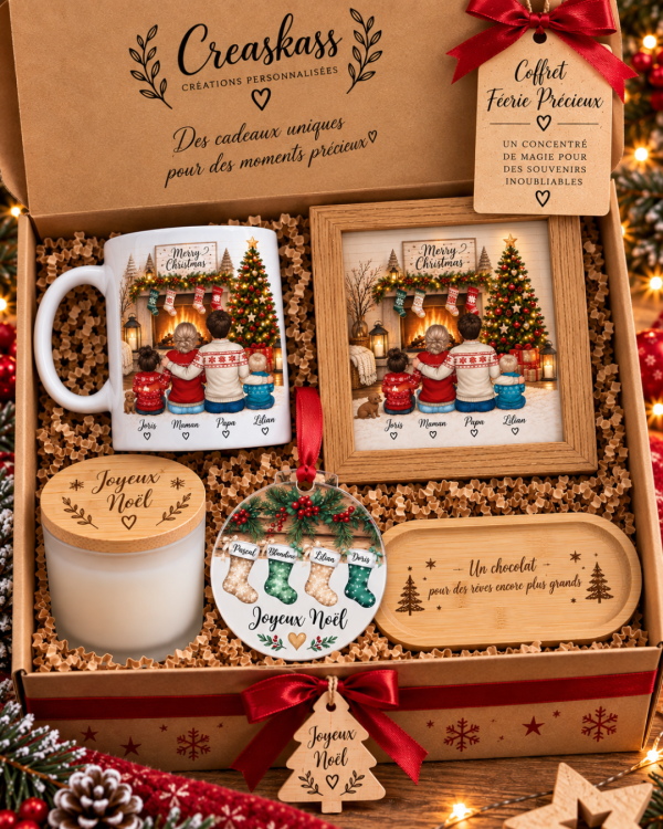 coffret féerie précieux Coffret Féerie Précieux - coffret de Noël personnalisé