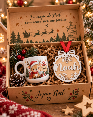 Coffret Féerie Mini - coffret de Noël enfant personnalisé
