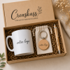 Coffret Entreprise Prémium - Mug, porte clé & stylo personnalisés