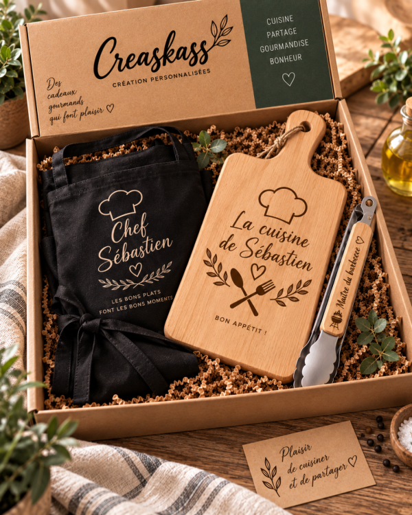 Coffret Saveurs Douceur - Coffret cuisine personnalisé