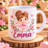 Mini mug enfant personnalisé - Prénom & motif