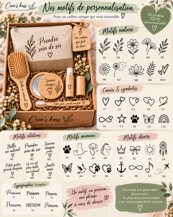 Box Bien-être Nature - Coffret personnalisé