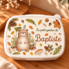 Boîte à goûter personnalisée - Forêt